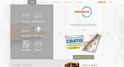 Desktop Screenshot of presswood.nl